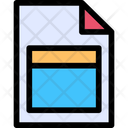 Layout File Icon Icon