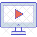 LCD Media Play Icon