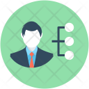 Leader Manager Organization Icon