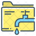 Data Information Leaking Icon