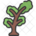 Leaning Tree Icon