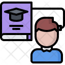 Learning Book Knowledge Icon