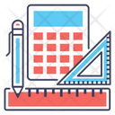 Learning Tools Educational Accessories Stationery Icon