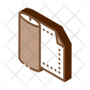 Leather Textile Roll Icon