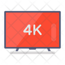 Led Tv Hd Tv Smart Television Icon