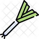 Leek Vegetable Fiber Icon
