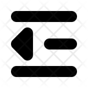 Left Format Left Arrow Left Align Icon