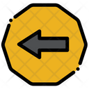 Arrow Traffic Sign Board Sign Board Icon