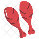 Leg Piece Chicken Meat Icon