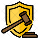 Legal Insurance Protection Protect Coverage Icon