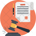 Law Legal Paper Icon