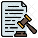 Legal Document File Icon