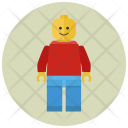 Man Lego Character Icon