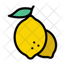 Lemon Lime Citrus Icon