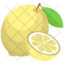 Lemon Slice Lemon Fruit Icon
