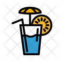 Lemon Tea Tea Cold Tea Icon