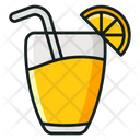 Summer Drink Lemonade Beach Drink Icon