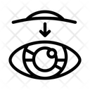 Eye Vision Contact Icon