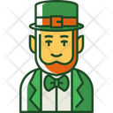 Leprechaun Saint Patricks Icon