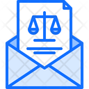 Letter Subpoena Envelope Icon