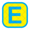 Letter E Icon