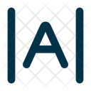 Letter-spacing-  Icon