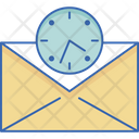 Letter Time Icon