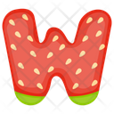 Alphabet Fruit Alphabet English Icon