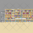 Library Background Knowledge Icon