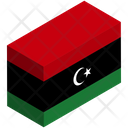 Flag Country Libya Icon
