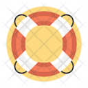 Lifesaver Lifeguard Ring Icon