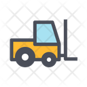 Lifting Truck Forklift Lifting Icon