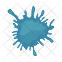 Light blue splash  Icon