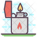 Lighter Fire Lighter Creating Flame Icon