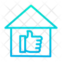 Home House Work Done Icon
