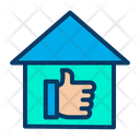Home House Work Done Icon