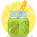 Lime Smoothie Drink Icon