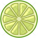 Lime Fruit Fit Icon