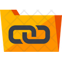 Link Folder Archieve Folder Backlinking Icon