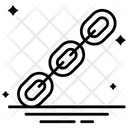 Chain Linked Metal Chain Icon
