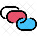 Linked Chain Communication Icon