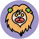 Lion Cartoon Face Icon
