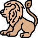 Lion Carnivore Safari Icon