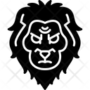 Lion Face  Icon