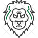 Lion Face  Icon