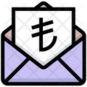 Lira Envelope Icon