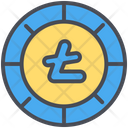 Litecoin Ltc Blockchain Icon