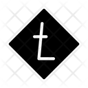 Litecoin Cryptocurrency Digital Icon