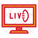 Live Live Broadcast Live Match Icon