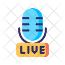 Live Broadcast Streaming Icon